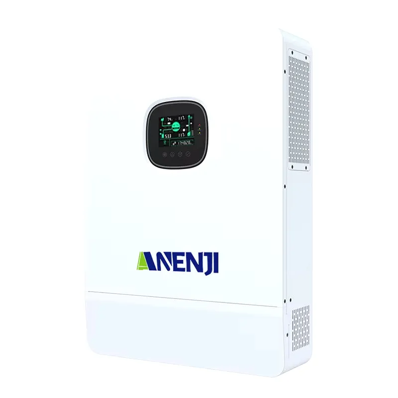 12KW 48V Hybrid Solar Inverter Pure Sine 48V 220V/400VAC Dual MPPT 260A Solar Charge Controller PV 800VDC Single Three-Phase