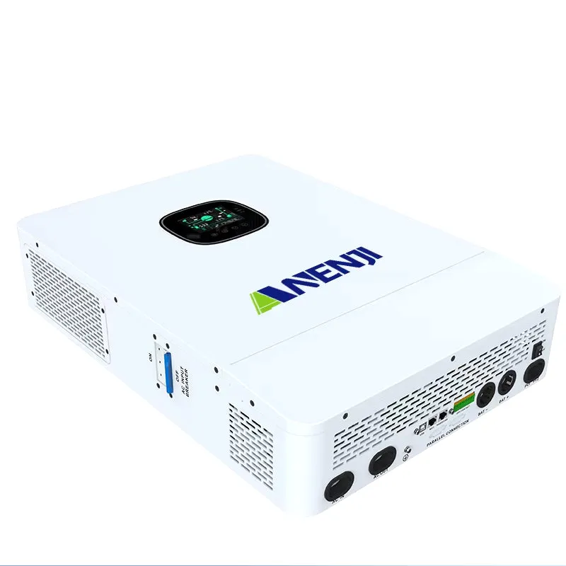 12KW 48V Hybrid Solar Inverter Pure Sine 48V 220V/400VAC Dual MPPT 260A Solar Charge Controller PV 800VDC Single Three-Phase
