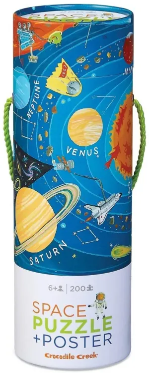 200 pc Puzzle Poster-Space