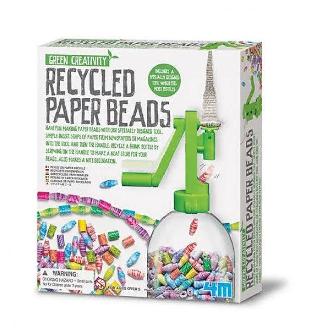 4M Create Your Own Recycled Paper Beads Kit