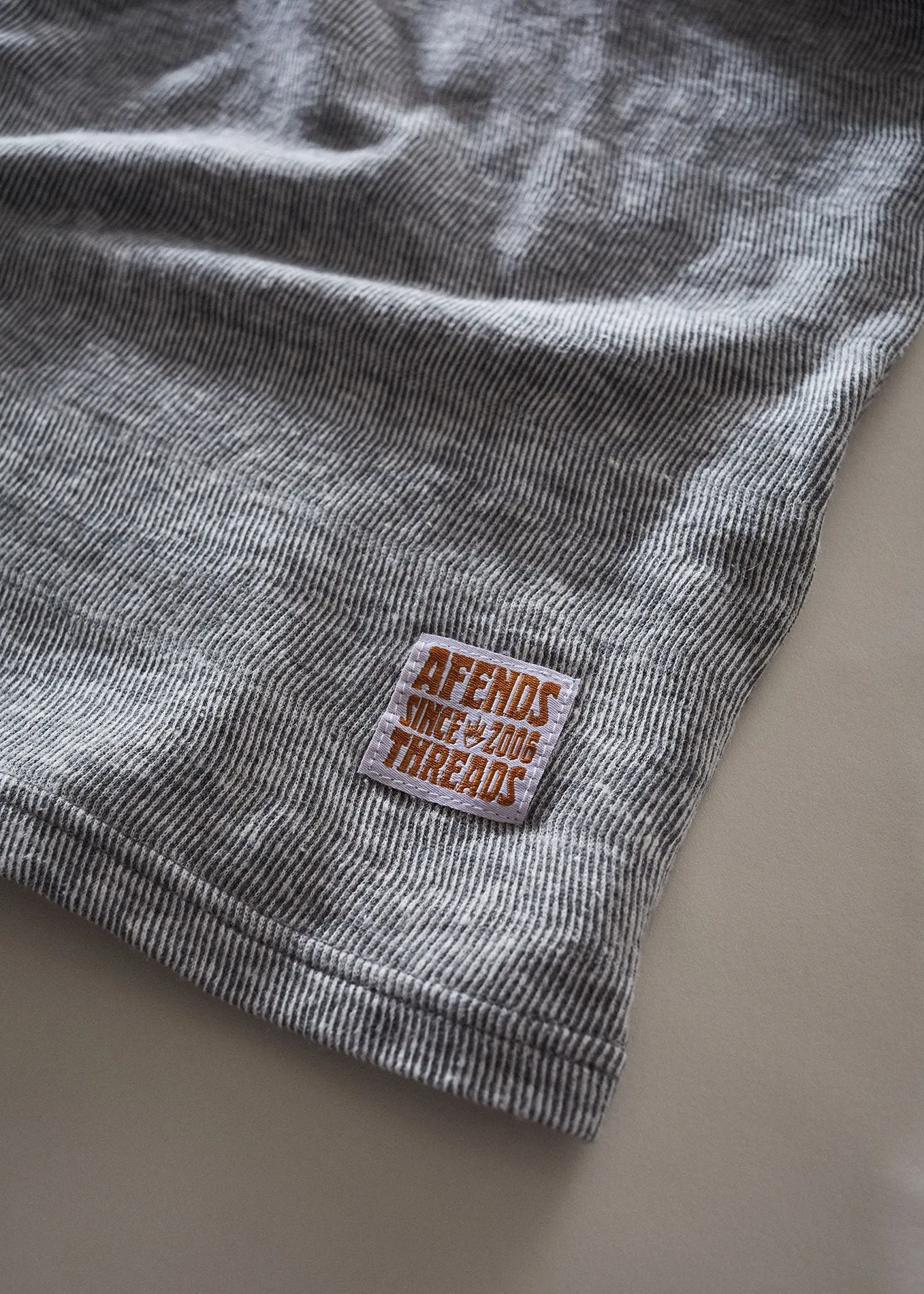 Afends Mens Warp Classic - Hemp Standard Fit Tee