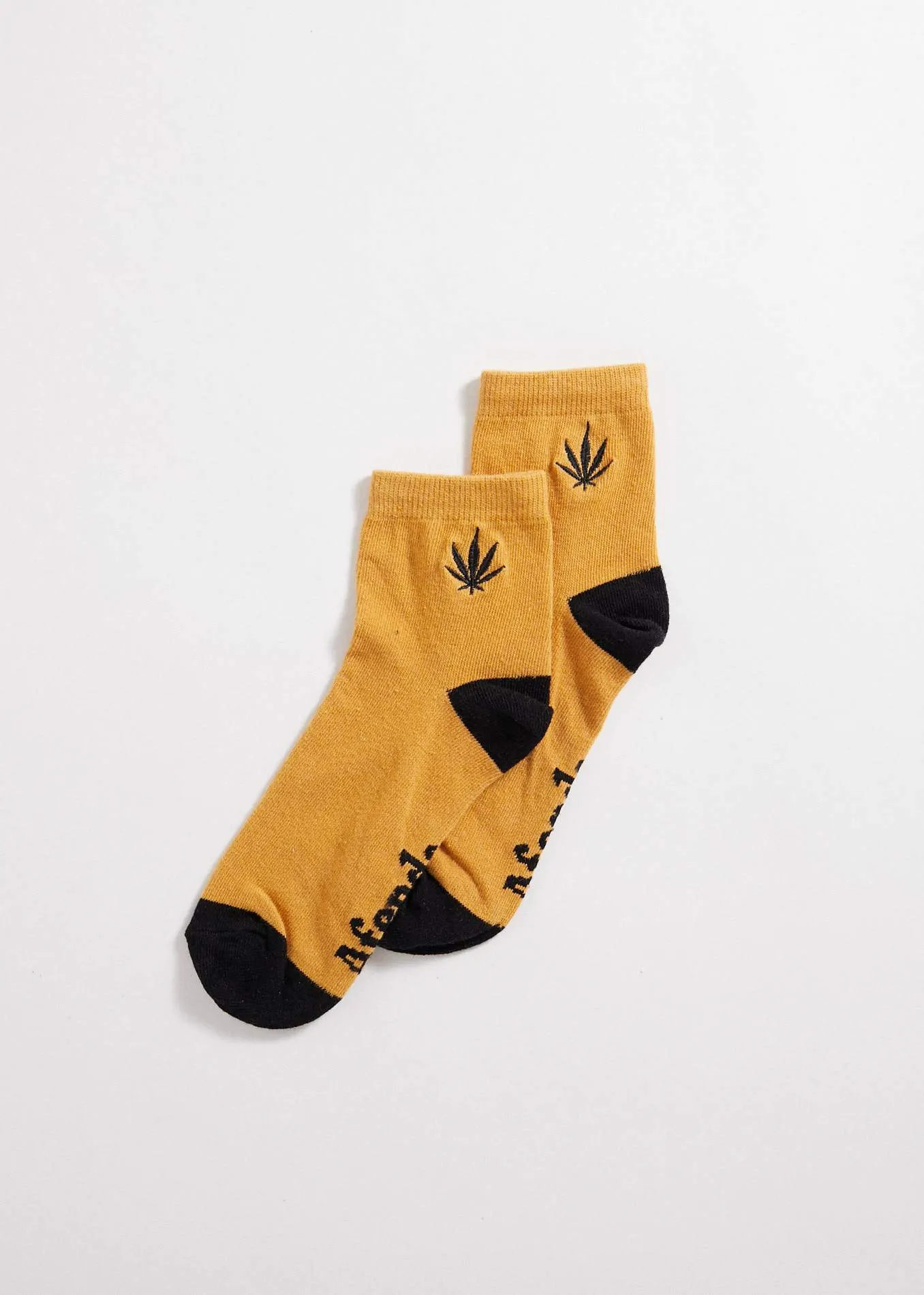 Afends Womens Happy Hemp - Womens Socks One Pack - Oak