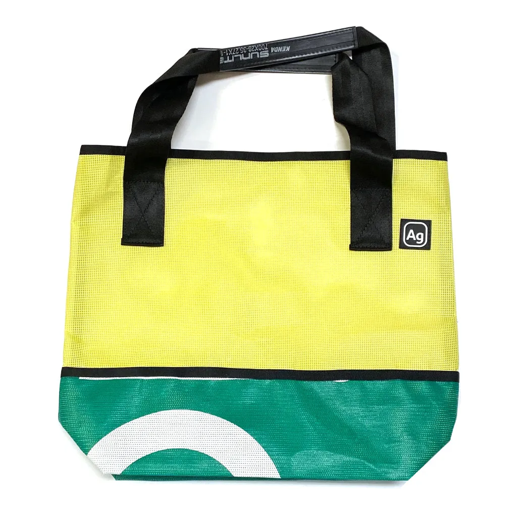 Alchemy Goods Tote Bag, made of recycled vinyl billboards