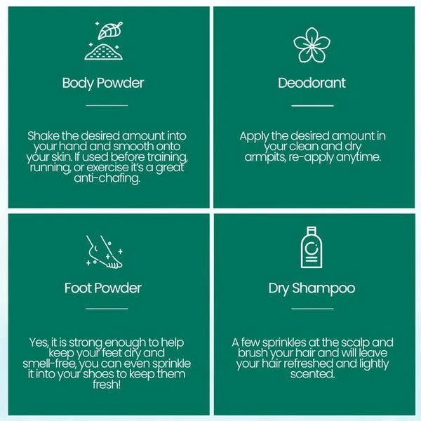 All-Natural Eco-Friendly Body Powder