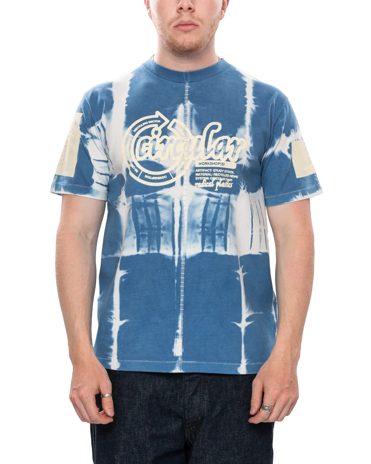 Artisan Circular Design Tee Indigo