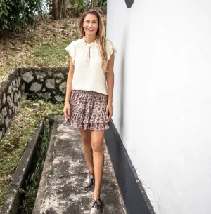 Ava Skirt in Organic Cotton by KonaCoco