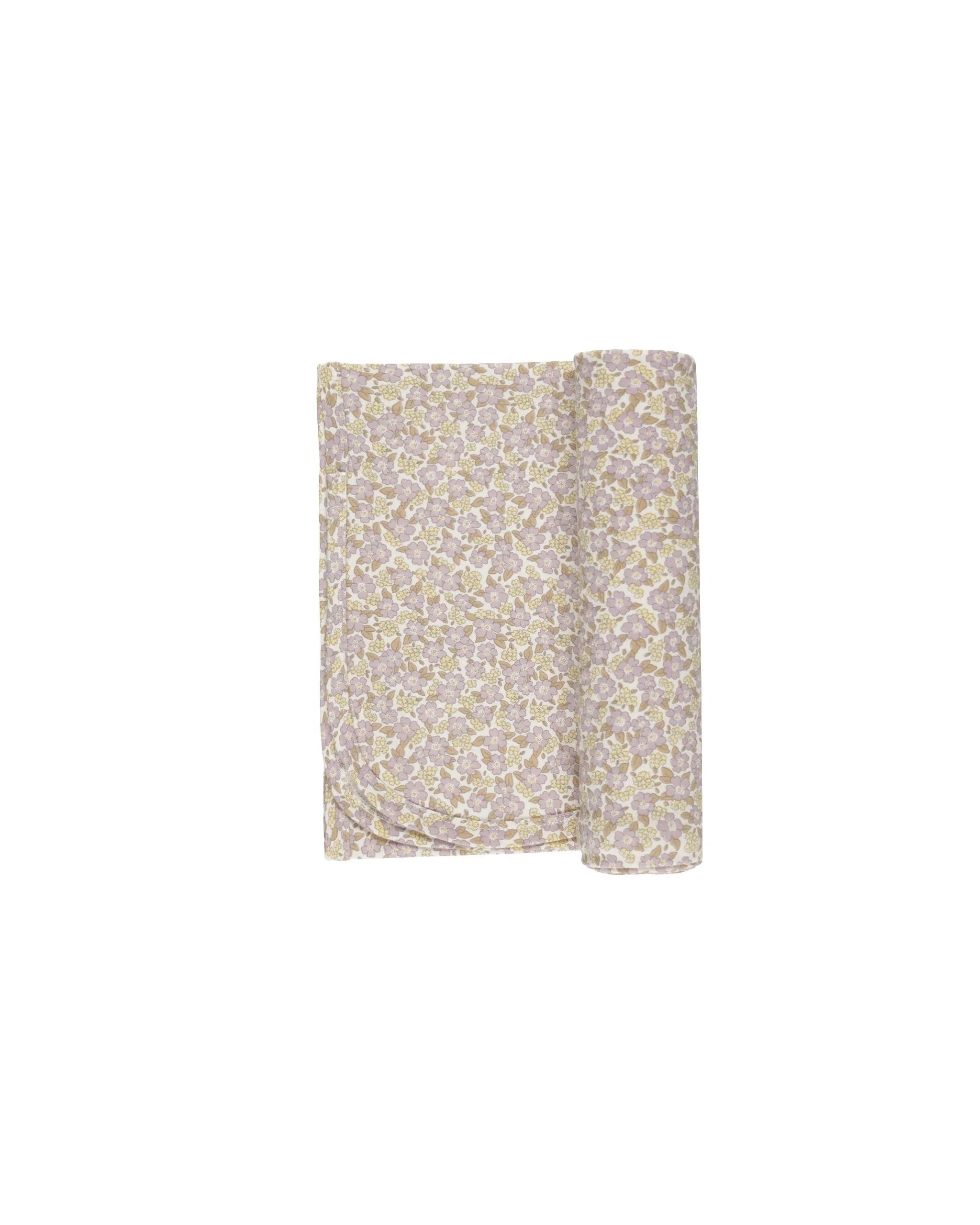 Bamboo Swaddle, Purple Floral
