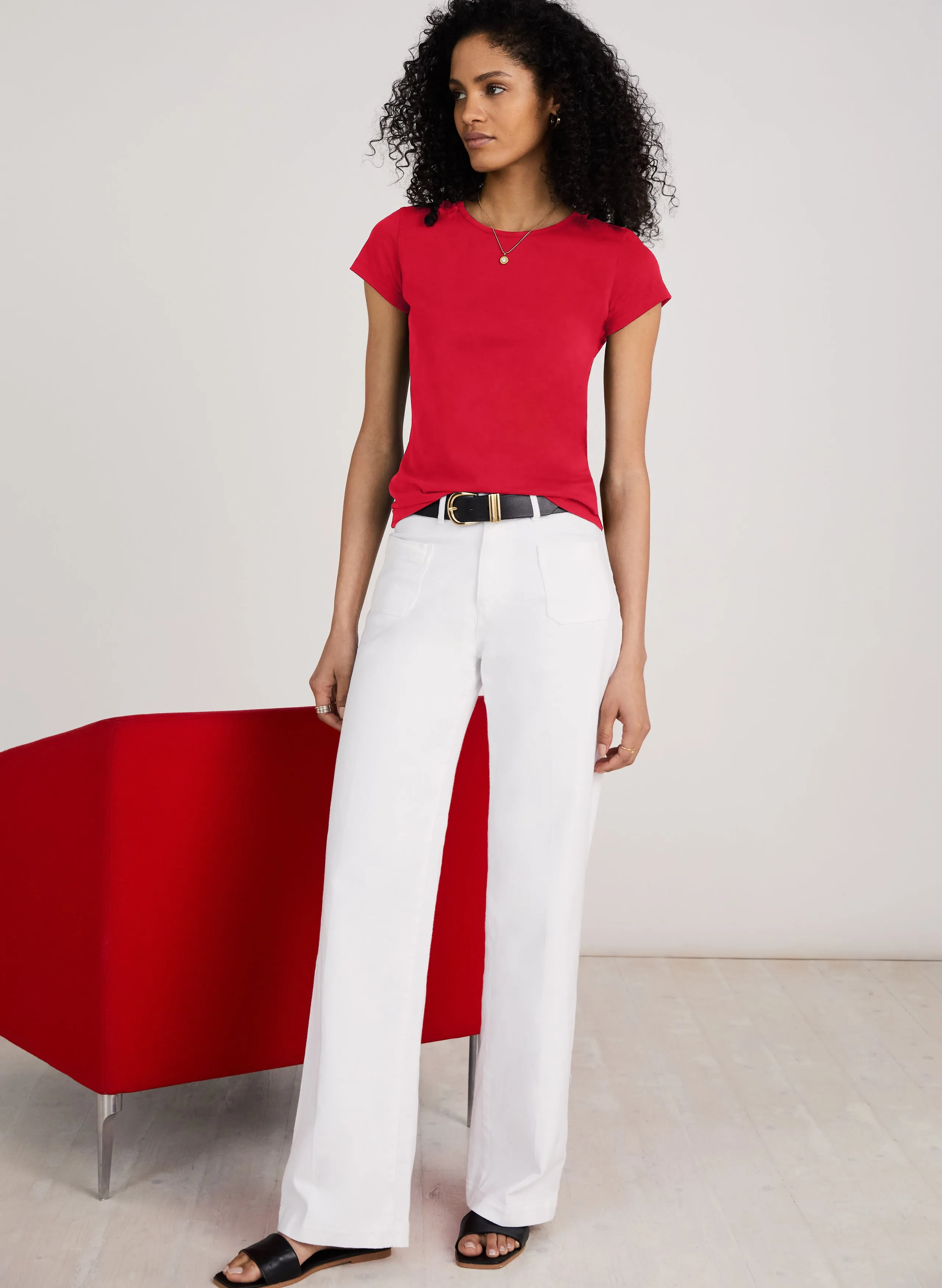 Baukjen Essentials Organic Cotton Slim Tee