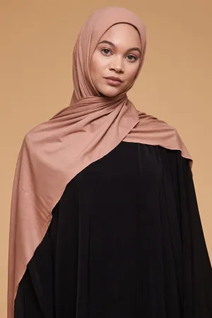 Cafe Au Lait Bamboo Jersey Hijab