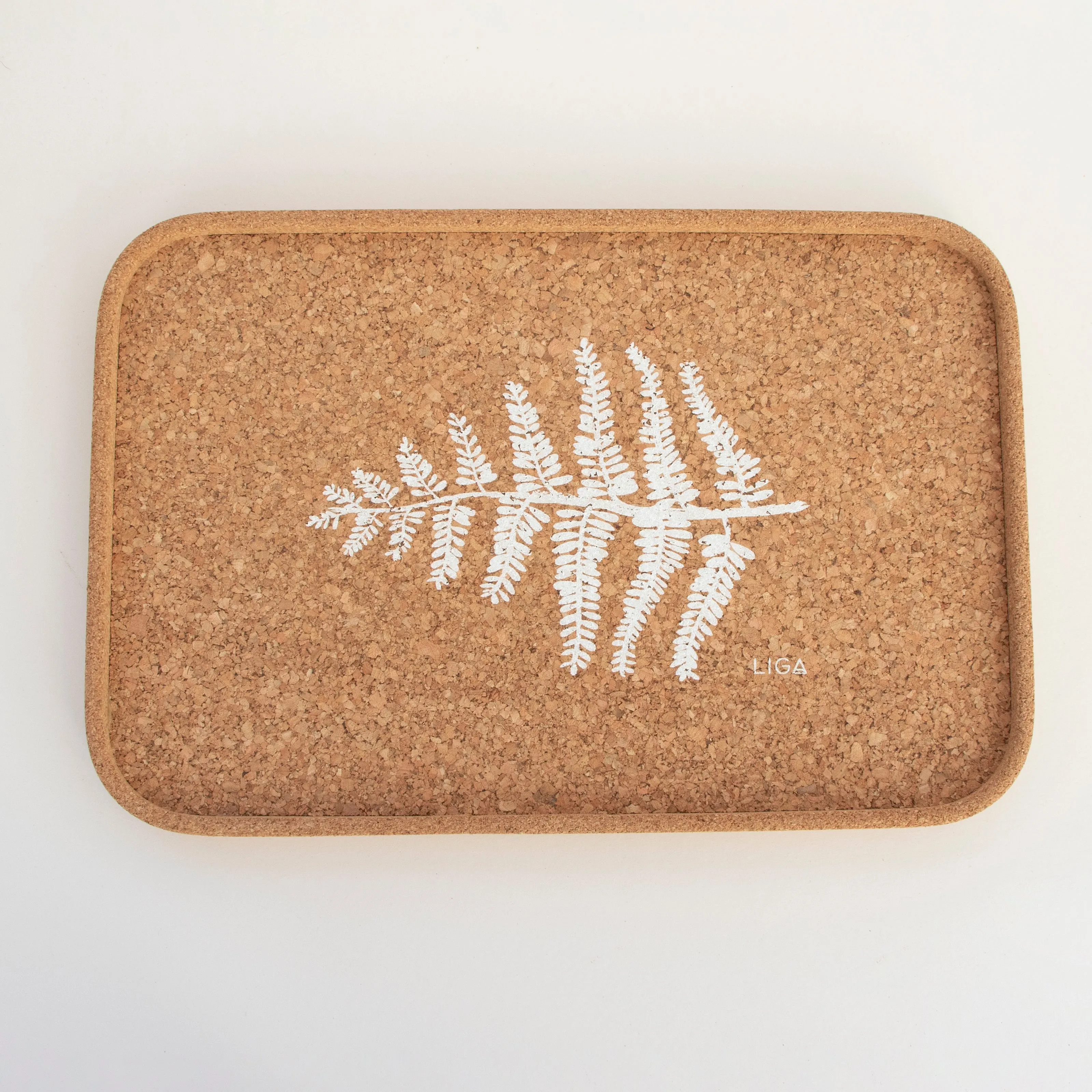 Cork Drinks Tray | Fern