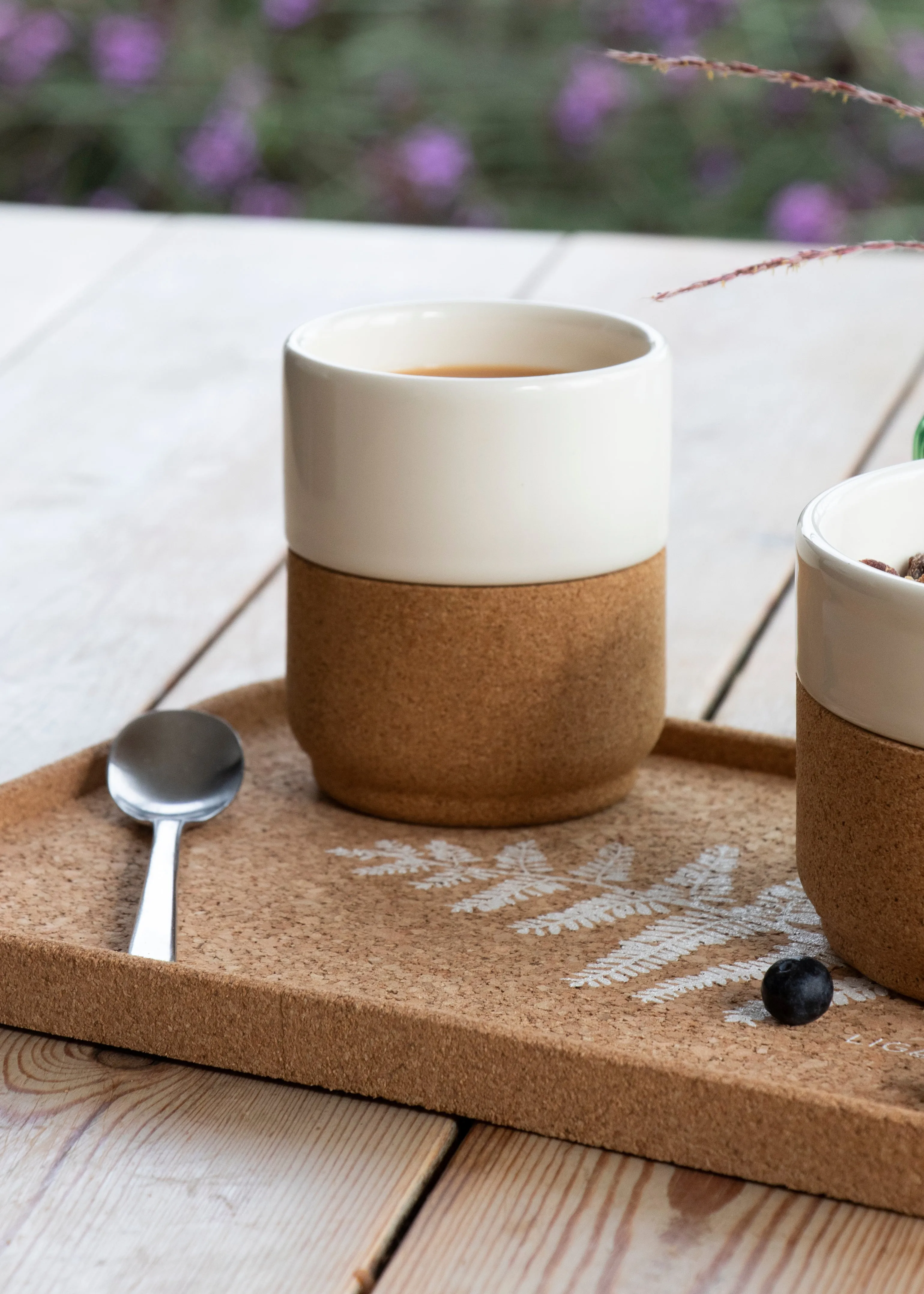 Cork Drinks Tray | Fern