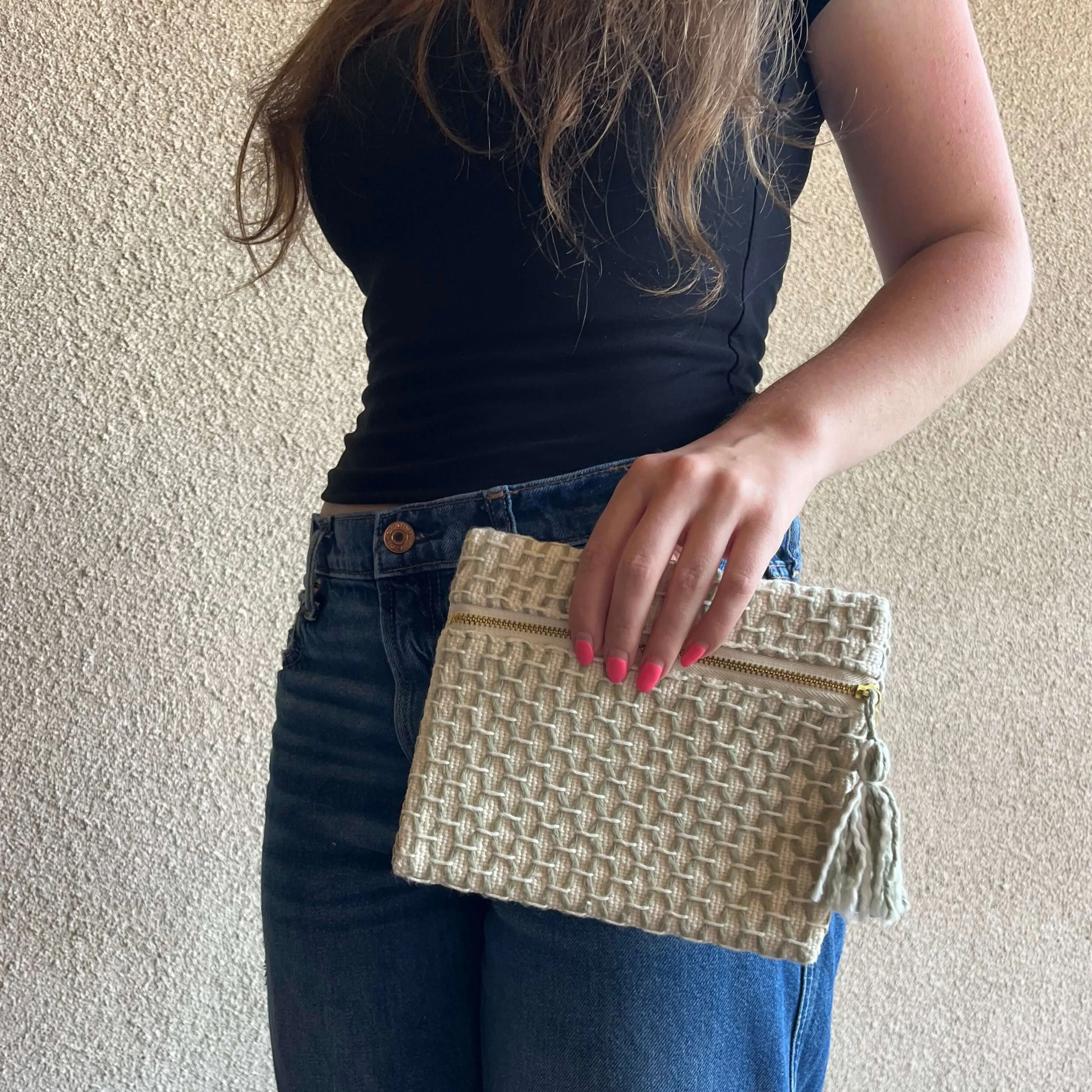 Cotton Travel Clutch from Colombia