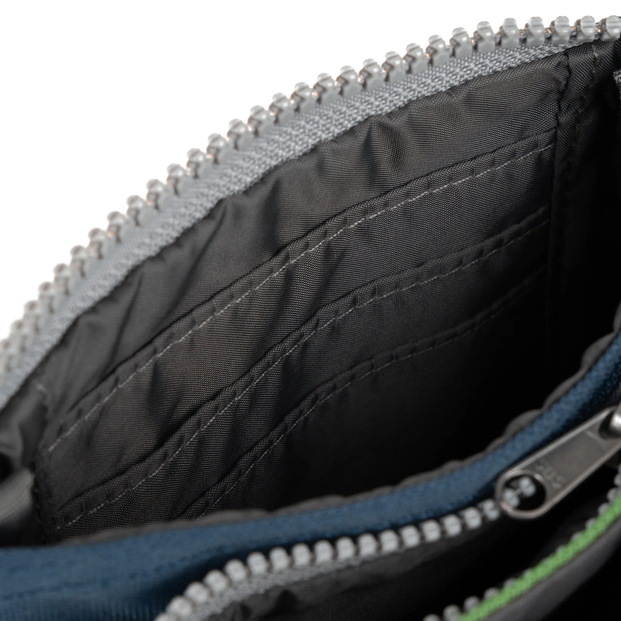 Creative Waste Carnaby Deep Blue/Foliage Recycled Canvas
