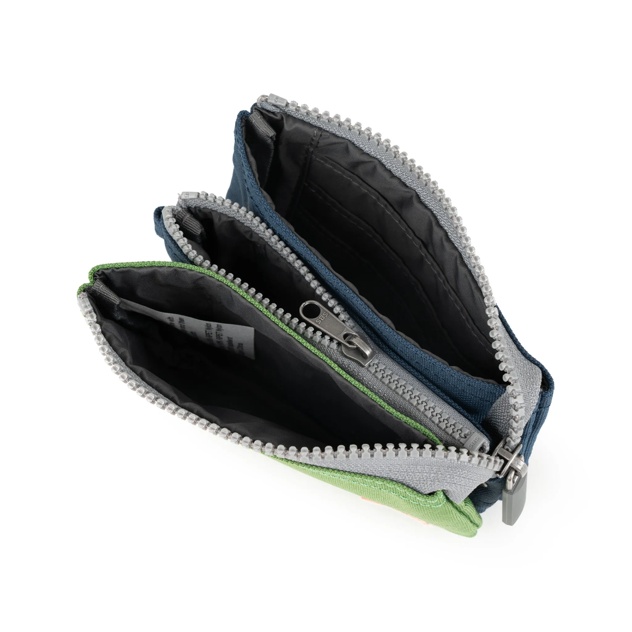 Creative Waste Carnaby Deep Blue/Foliage Recycled Canvas