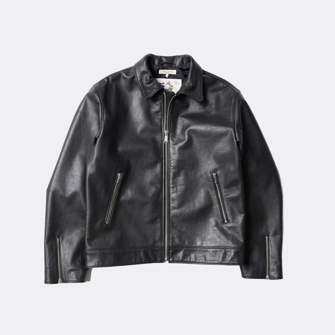 Eddy Rider Leather Jacket (Black)