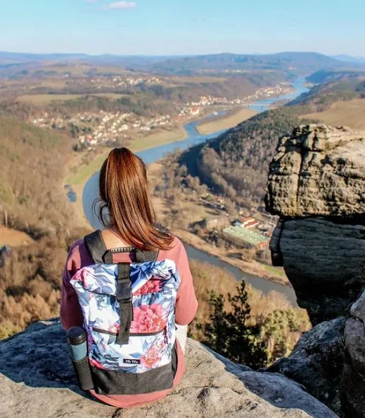 Ela Mo™ Rolltop Rucksack | Bloom!