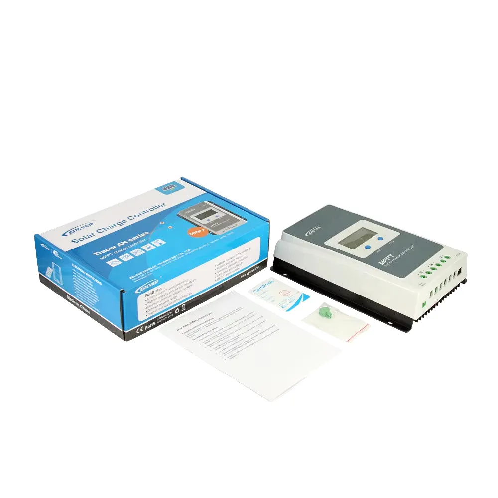 Epever MPPT 40A 30A 20A 10A Solar Charge Controller 12V 24V Auto Solar Panels Regulator Solar Battery Charger Tracer Series