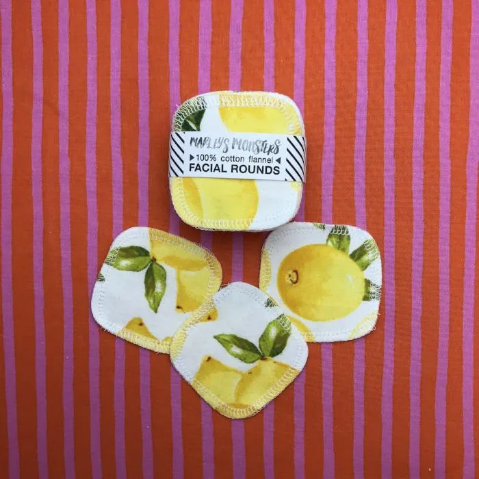 Facial Rounds - Vintage Lemons