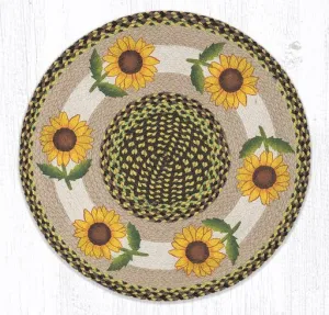 Good Sunflower Round Rug