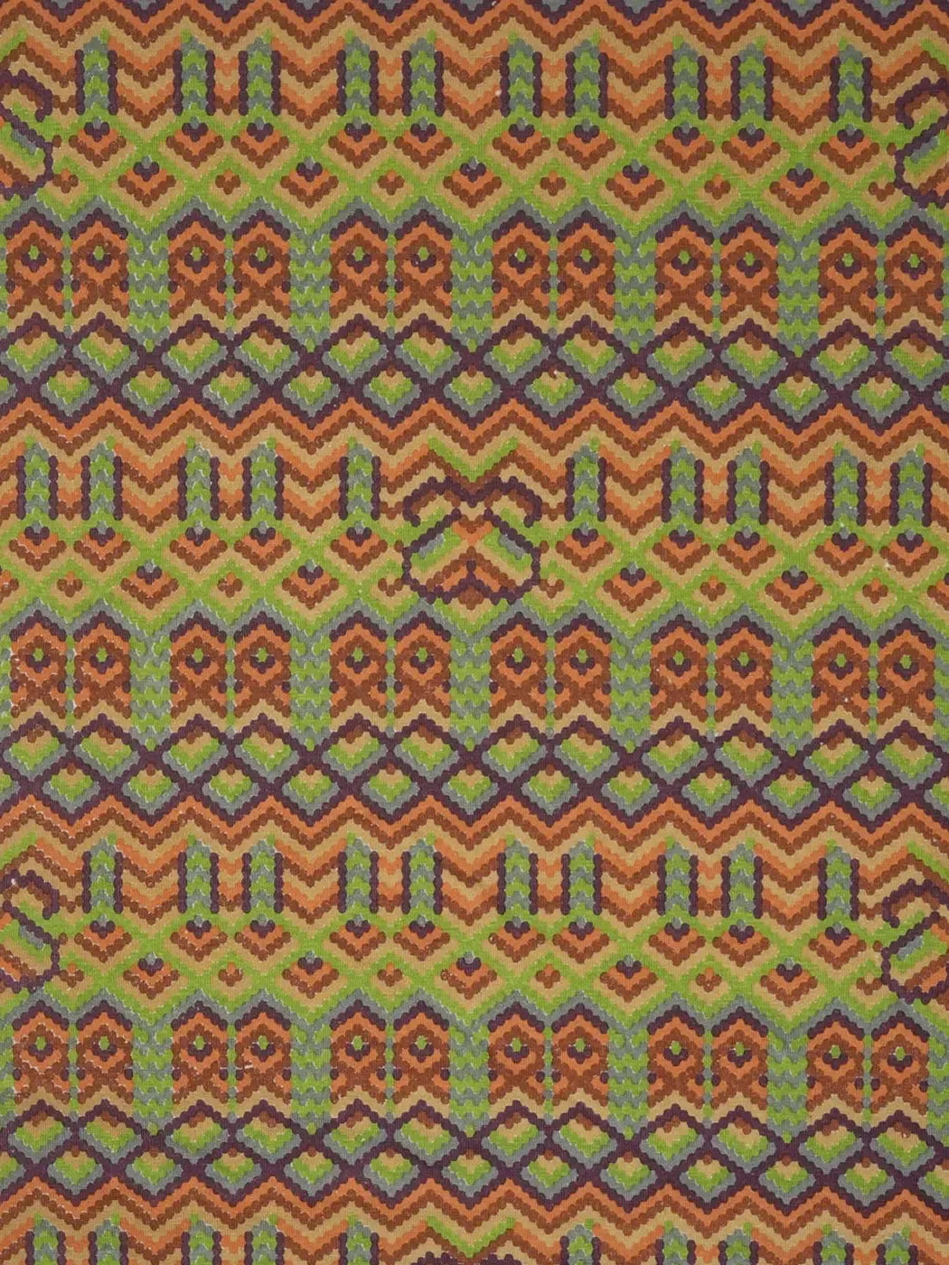 Hemp & Organic Cotton Heavy Weight Stretched Printed Jersey Fabric（KJ2130, 2 Print）