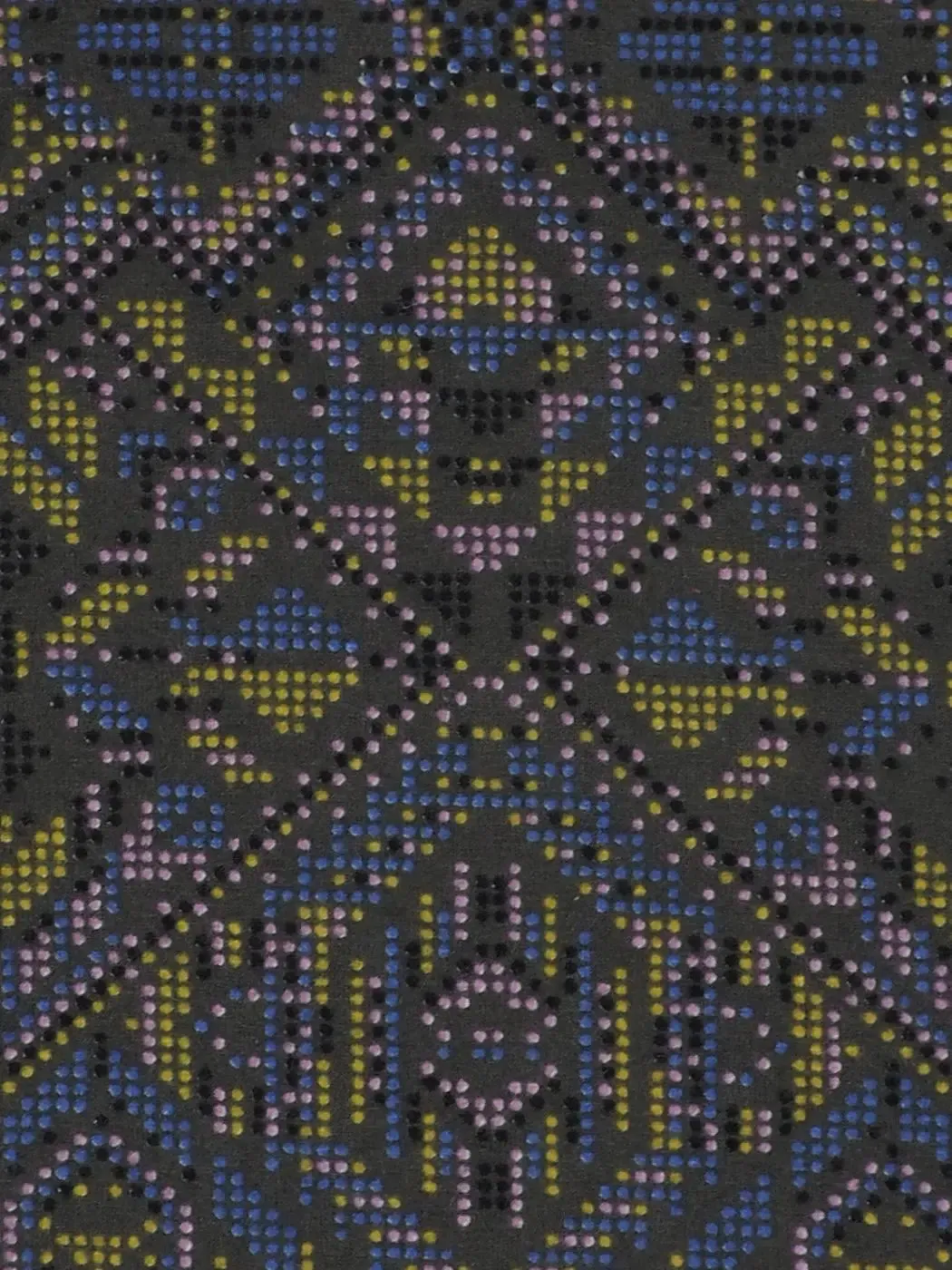Hemp & Organic Cotton Heavy Weight Stretched Printed Jersey Fabric（KJ2130, 2 Print）