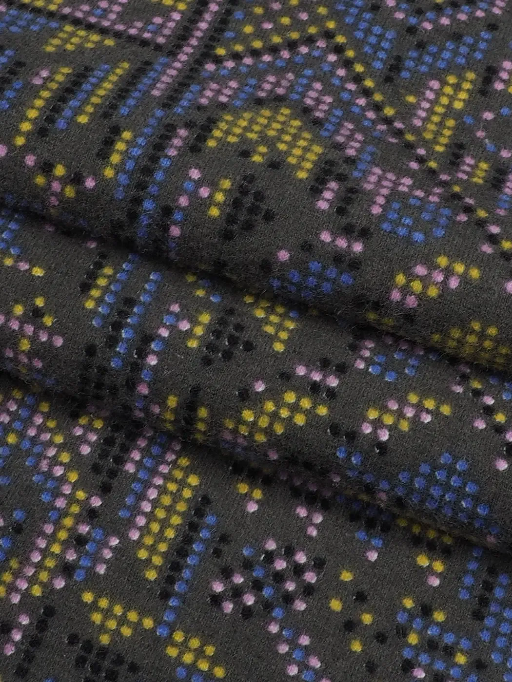 Hemp & Organic Cotton Heavy Weight Stretched Printed Jersey Fabric（KJ2130, 2 Print）
