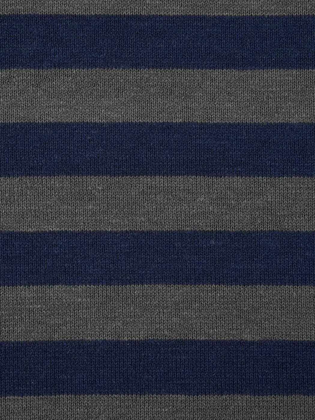 Hemp & Organic Cotton Heavy Weight Yarn Dyed Stripe Jersey Fabric ( KJ16C873A )