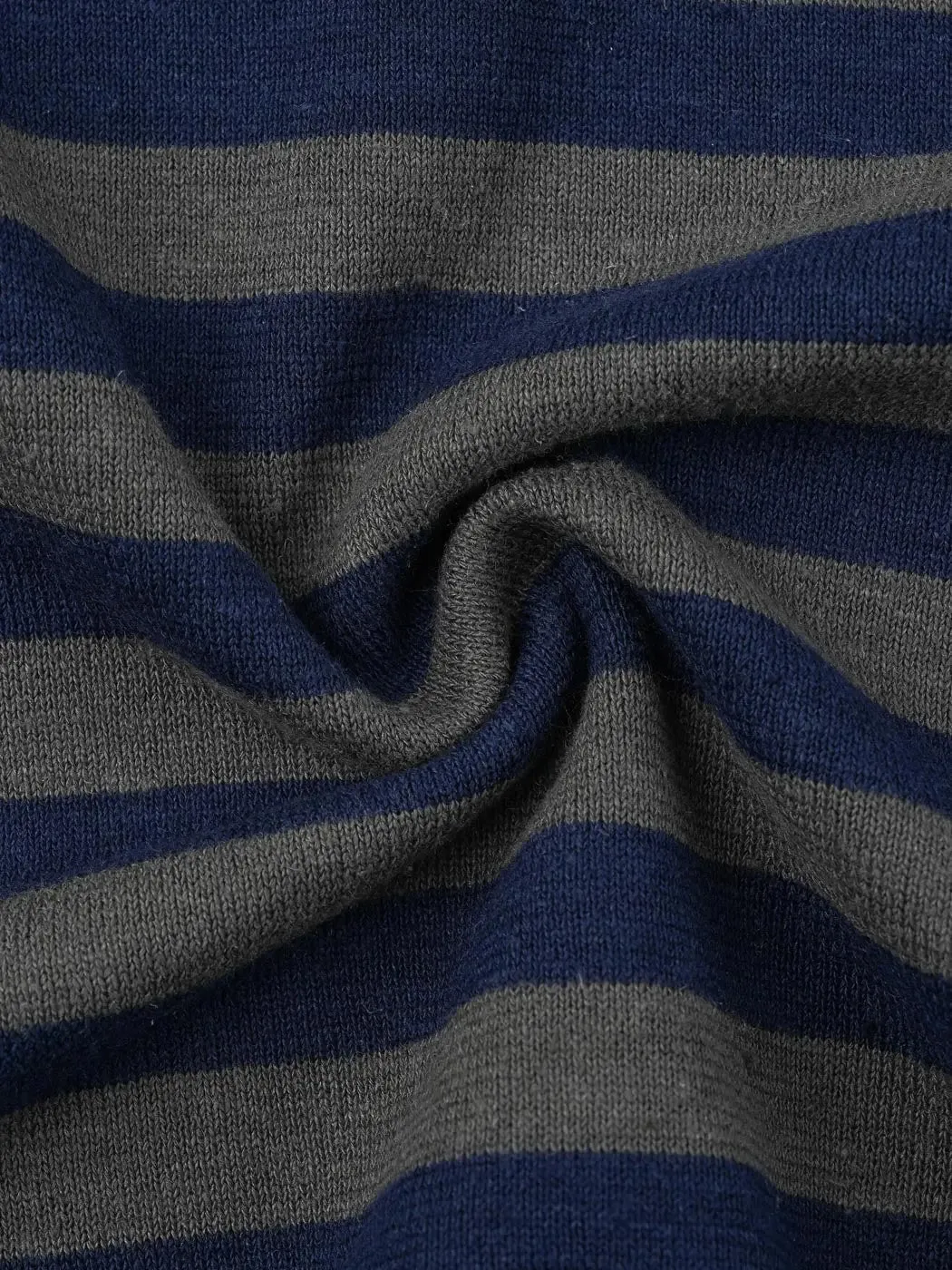 Hemp & Organic Cotton Heavy Weight Yarn Dyed Stripe Jersey Fabric ( KJ16C873A )