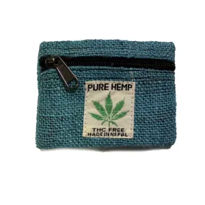 hemp coin purse