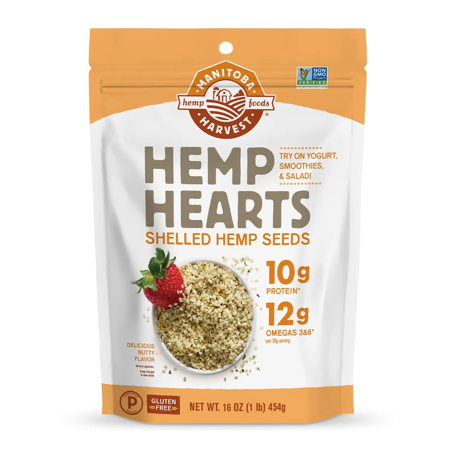 Manitoba Harvest Hemp Hearts Shelf Stable Hemp Seeds