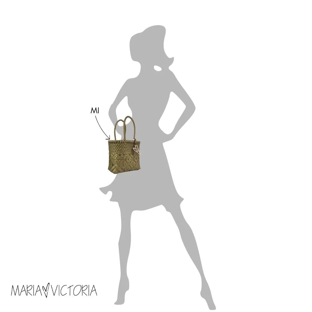Maria Victoria | Aria Tote | Upcycled, Handwoven, Multicolor