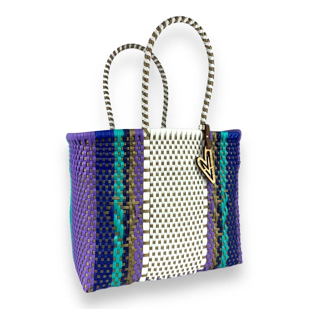 Maria Victoria | Aria Tote | Upcycled, Handwoven, Multicolor