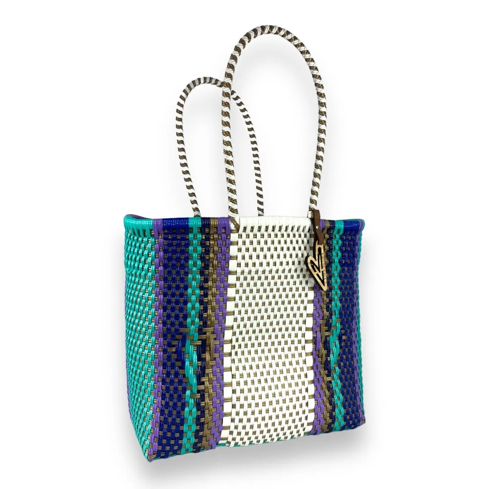 Maria Victoria | Aria Tote | Upcycled, Handwoven, Multicolor