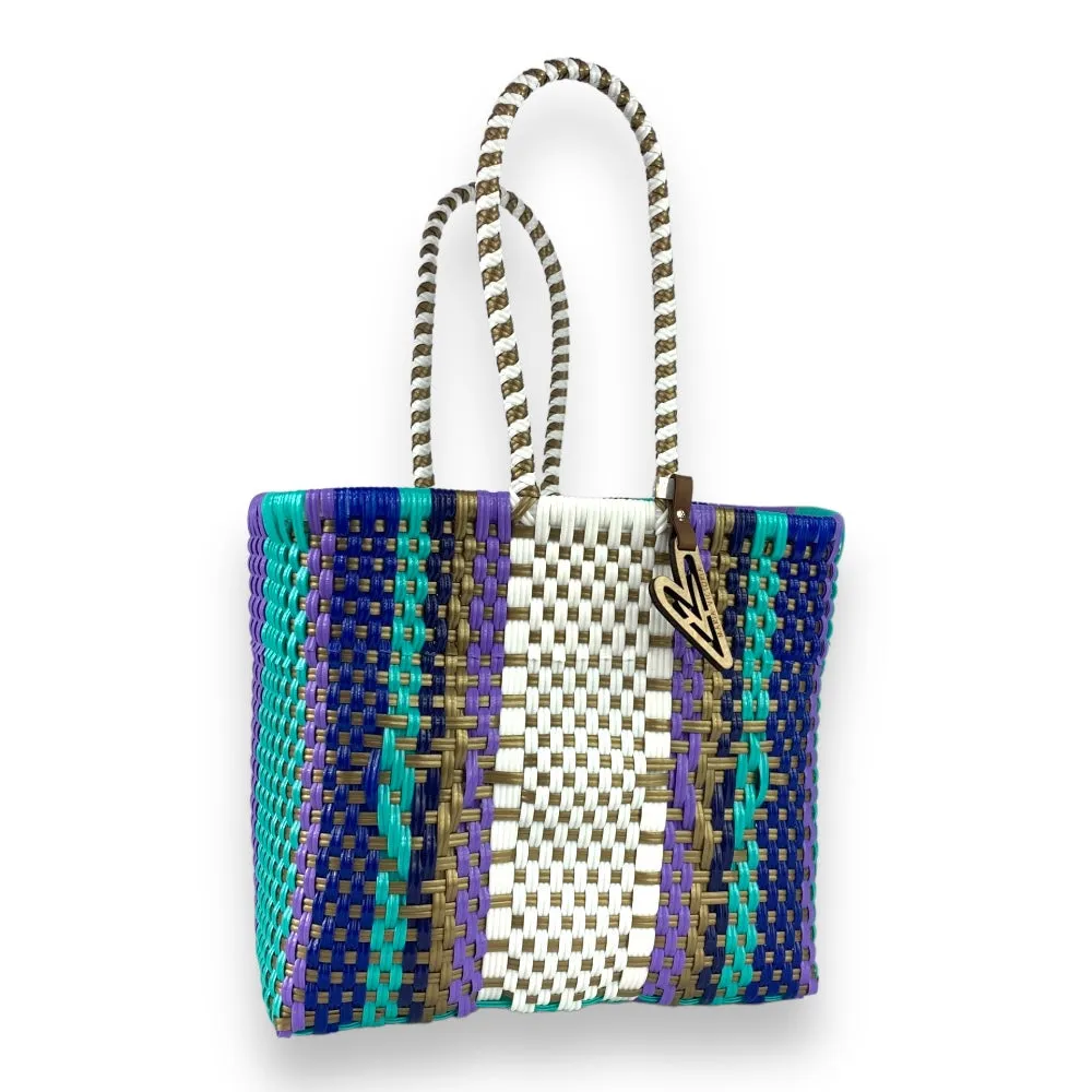 Maria Victoria | Aria Tote | Upcycled, Handwoven, Multicolor