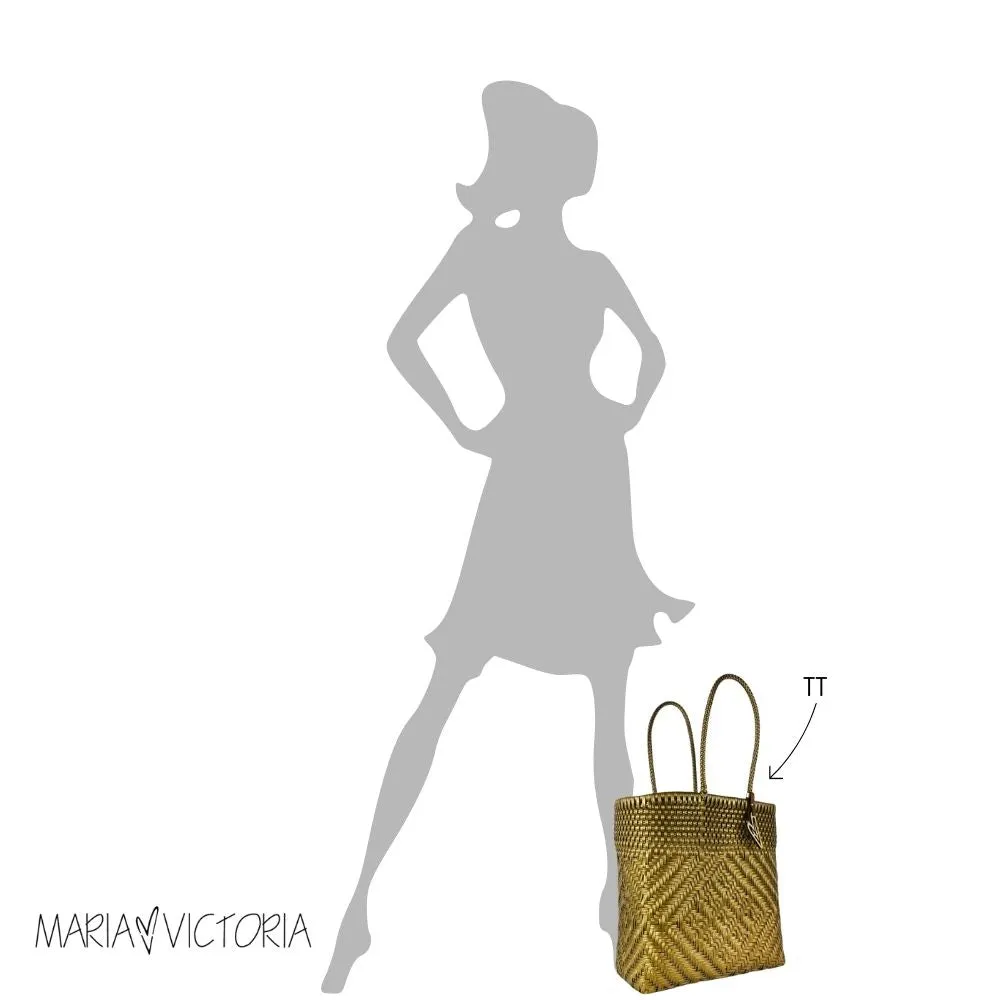 Maria Victoria | Aria Tote | Upcycled, Handwoven, Multicolor