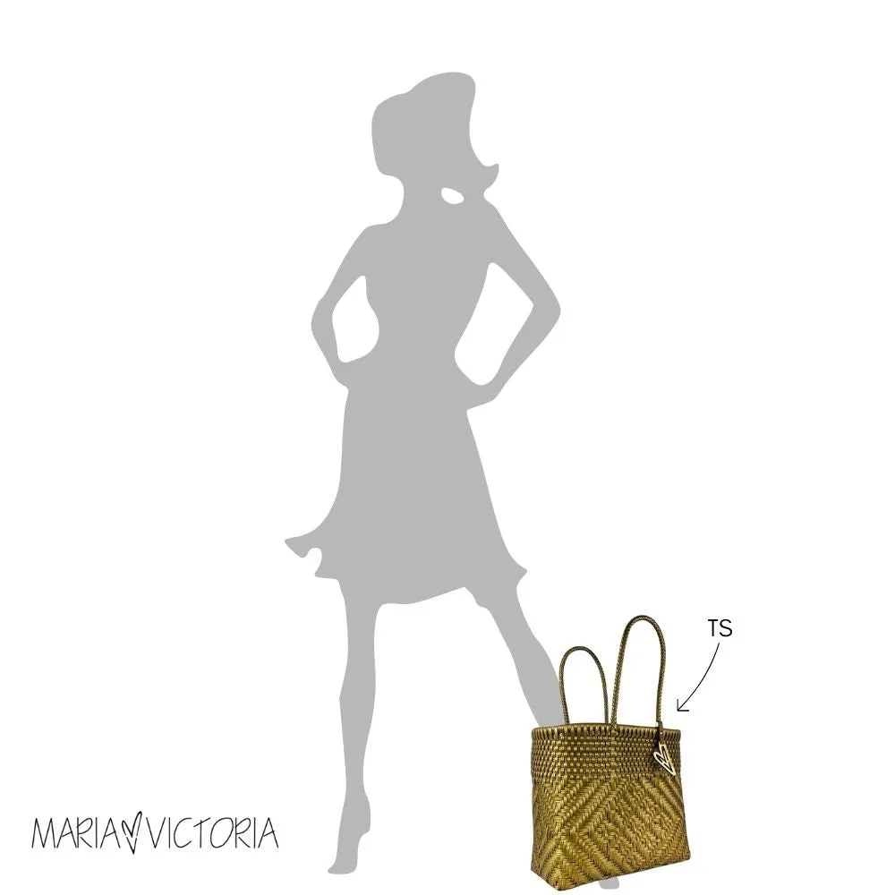 Maria Victoria | Aria Tote | Upcycled, Handwoven, Multicolor