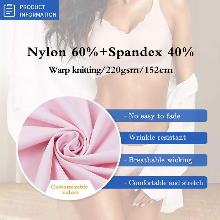 Matte Free Cut Underwear Fabric Single-قماش ملابس داخلية