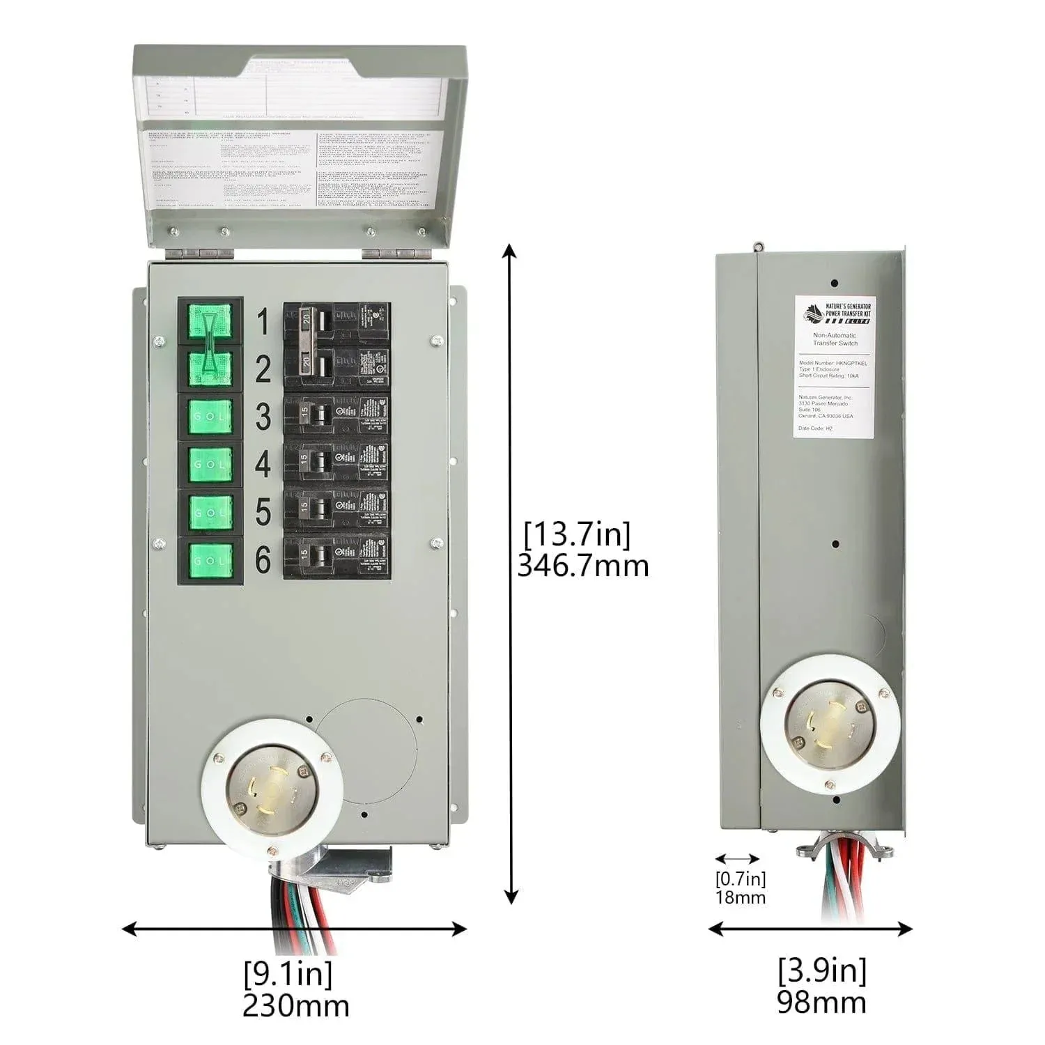 Nature’s Generator Powerhouse Gold Plus PE System