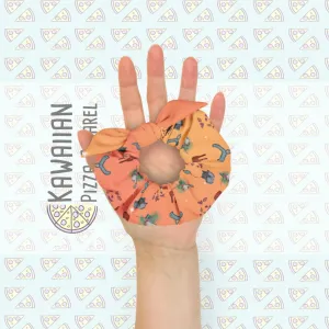 Pocahontas Inspired Recycled Scrunchie
