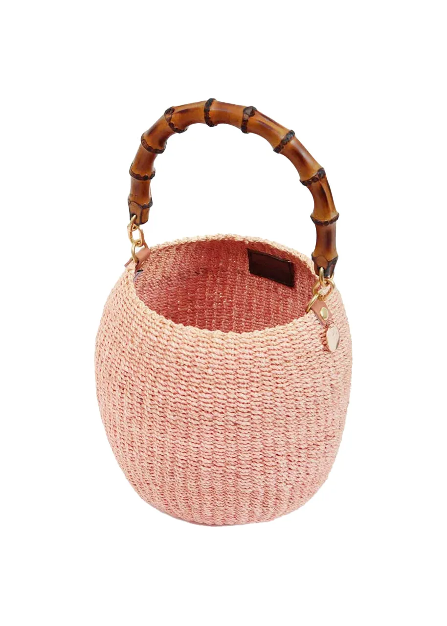 Pot de miel w/ bamboo handle in blush