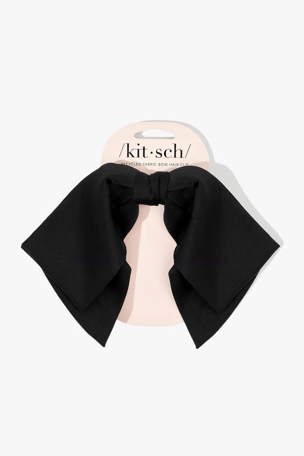 Recycled Fabric Bow Hair Clip