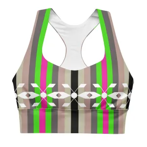 Recycled Longline Sports Bra