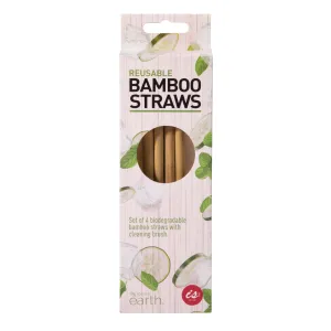 Reusable Bamboo Straws