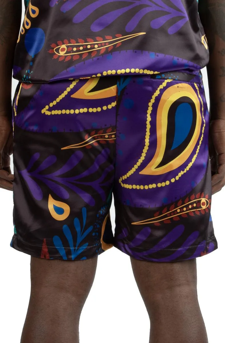 Satin Woven Shorts