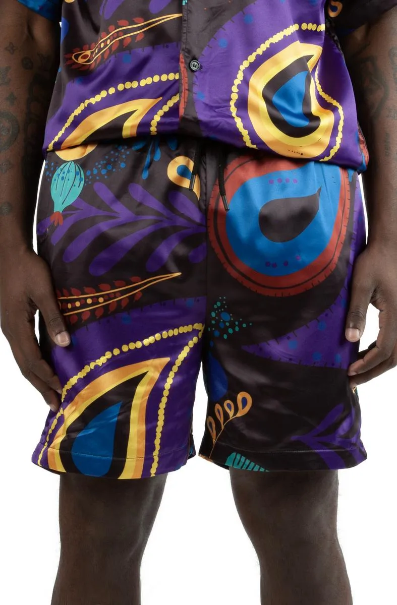 Satin Woven Shorts