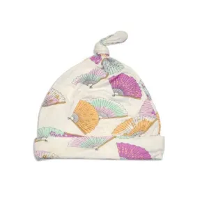 Silkberry Baby - Bamboo Knot Hat, Fancy Fan