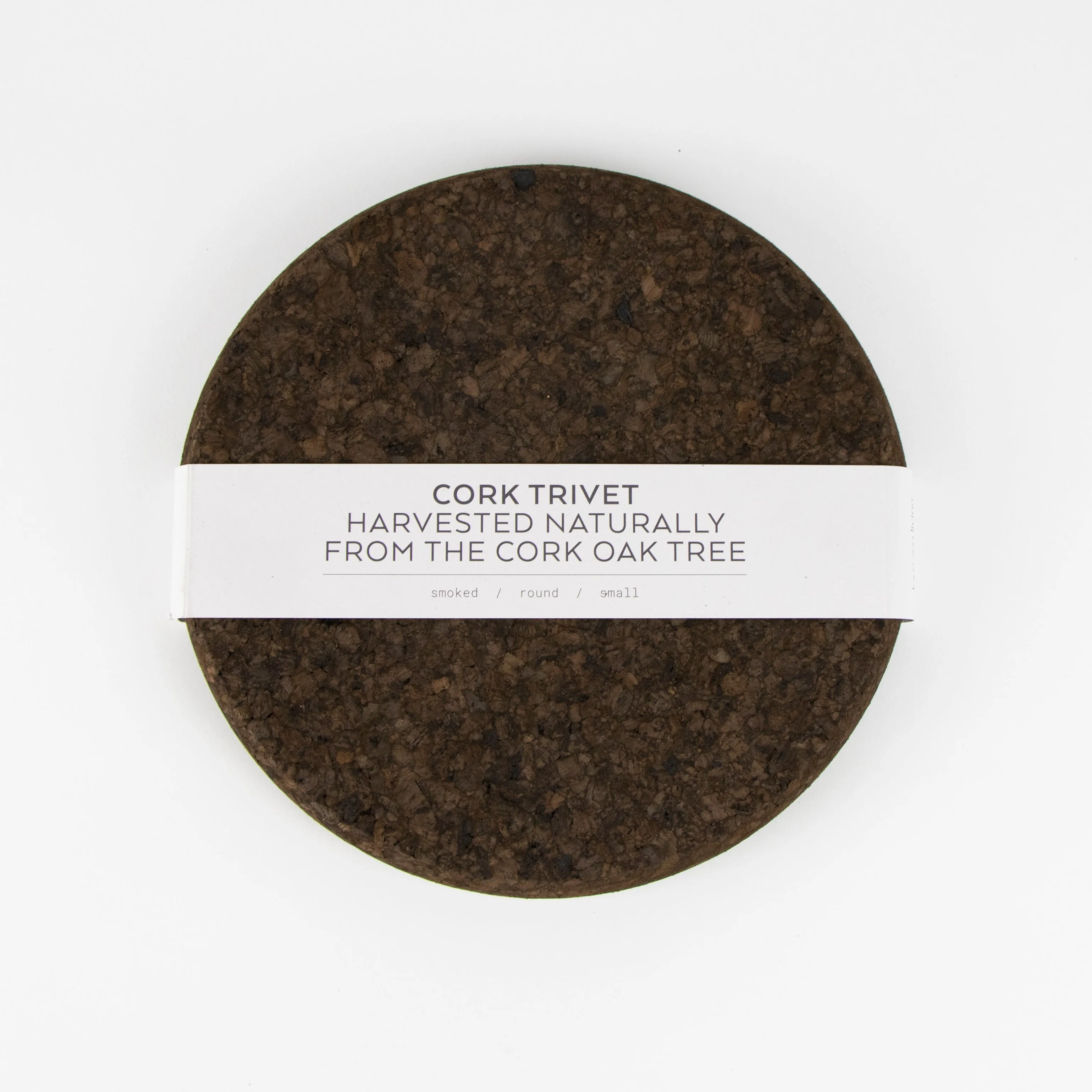 Smoked Cork Trivet | Small