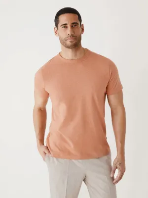 The Slim Fit Hemp T-shirt in Dark blue
