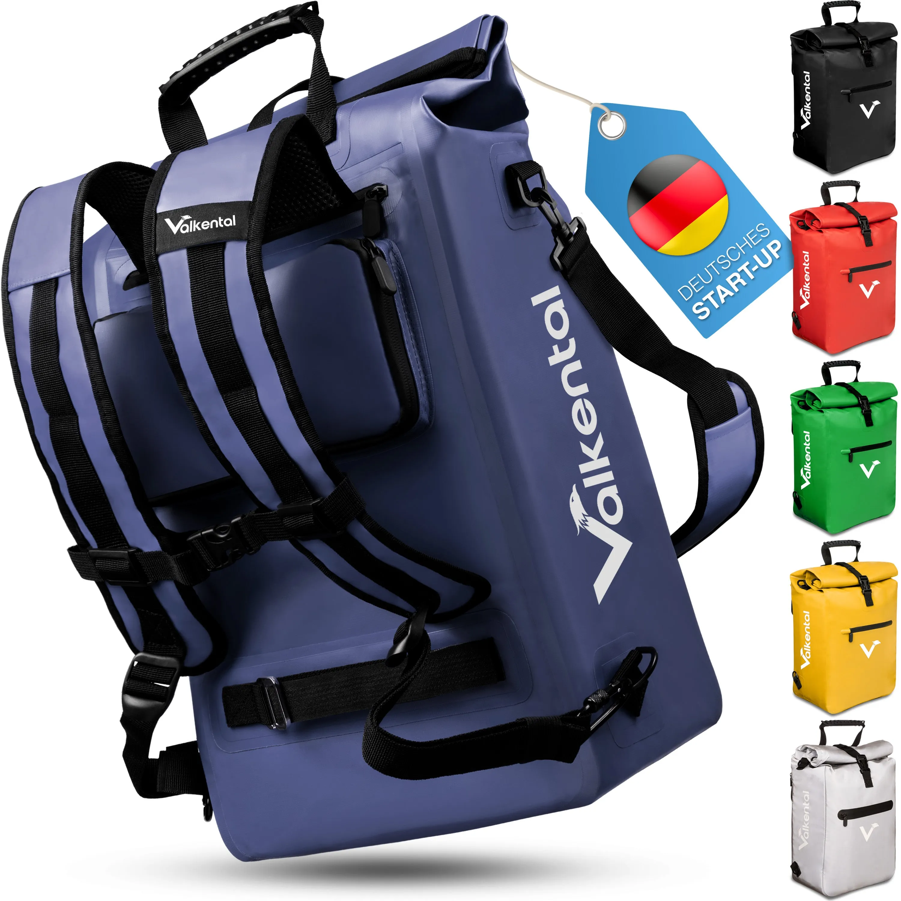 ValkOne 3in1 Fahrradtasche - perfekt für deinen Alltag! | Bundle