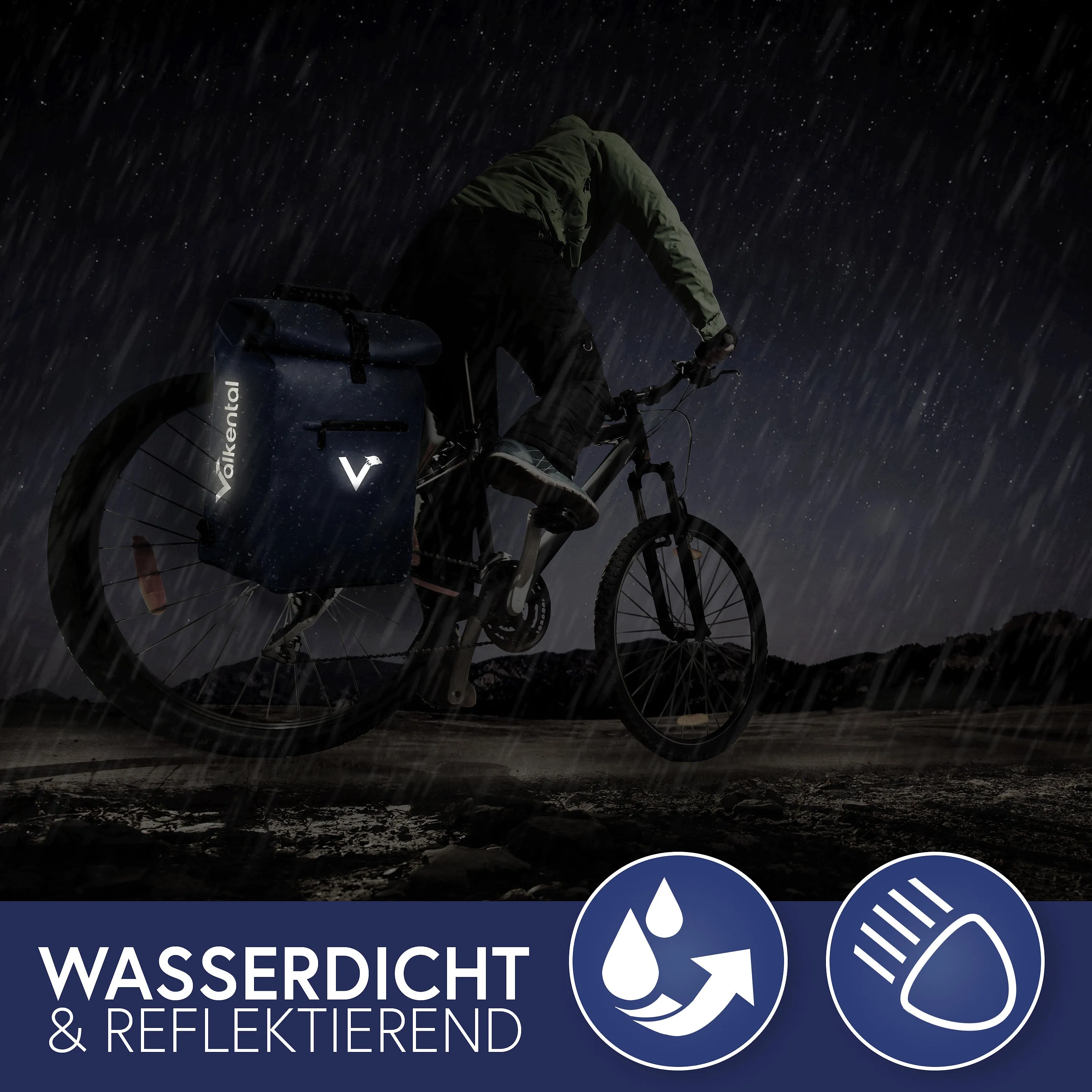 ValkOne 3in1 Fahrradtasche - perfekt für deinen Alltag! | Bundle